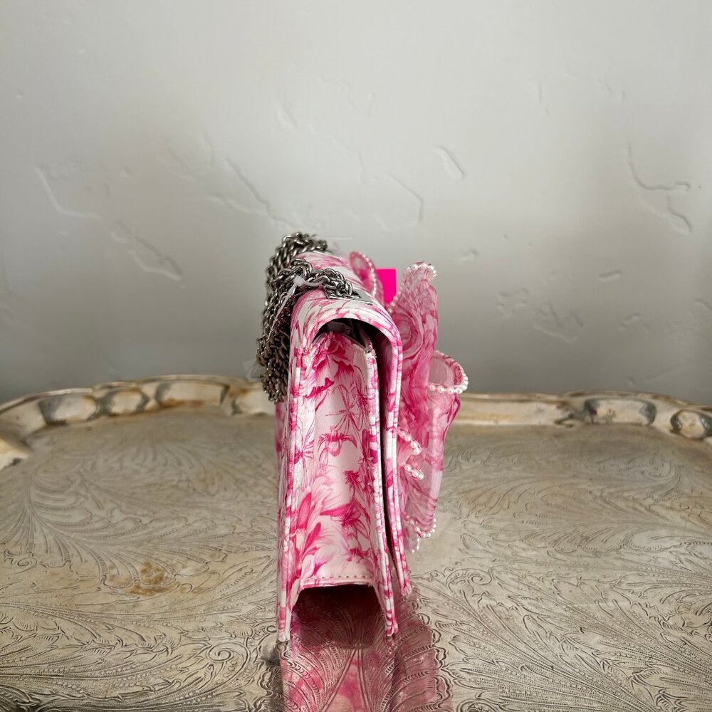 Betsy Johnson Floral Handbag - Picture 2 of 4